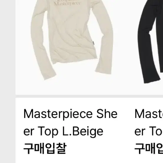 스컬프터 Masterpiece Sheer Top Black 에스파 카리나