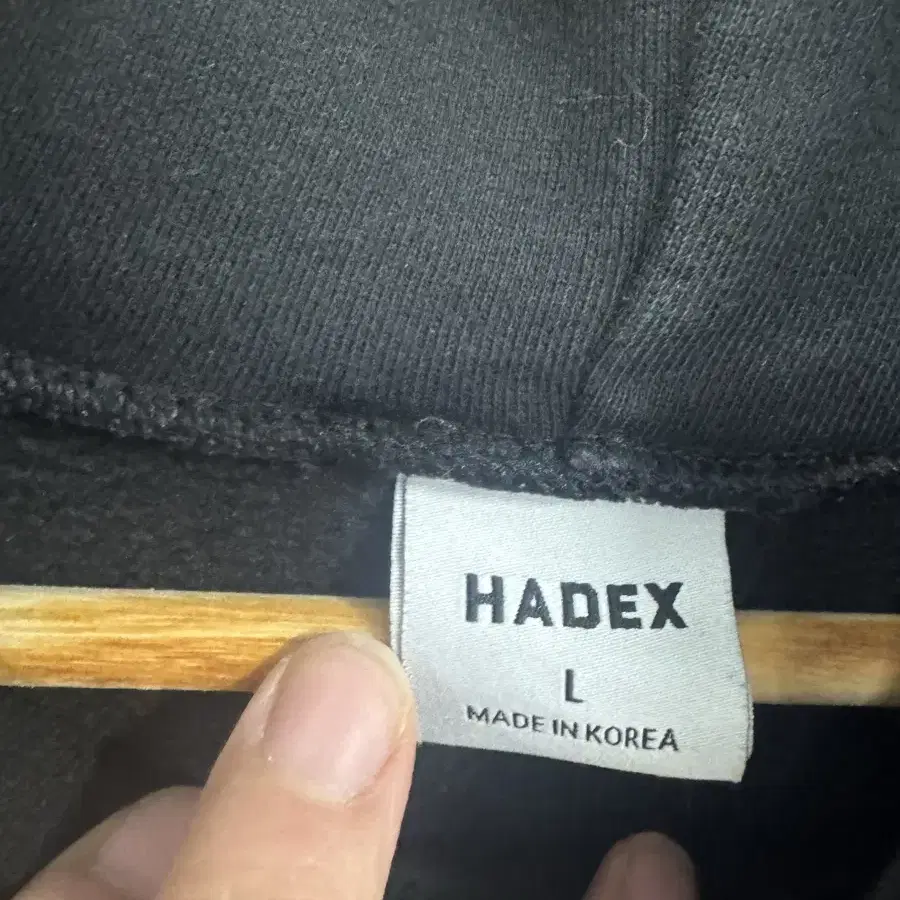 (L)하덱스 hadex 후드티