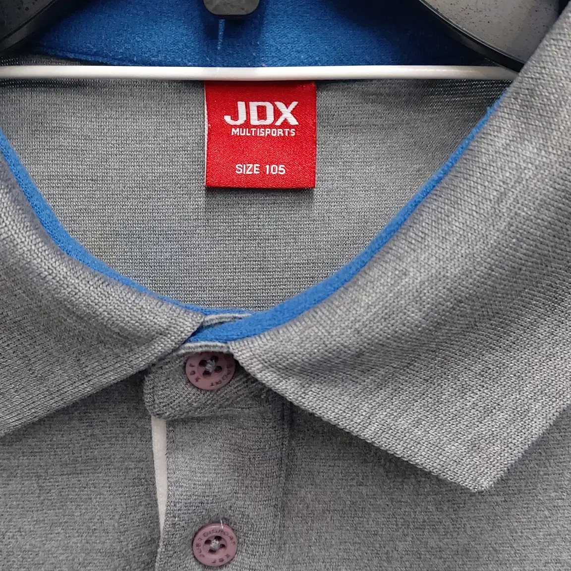 JDX 105 긴팔 카라 티셔츠 간절기용.