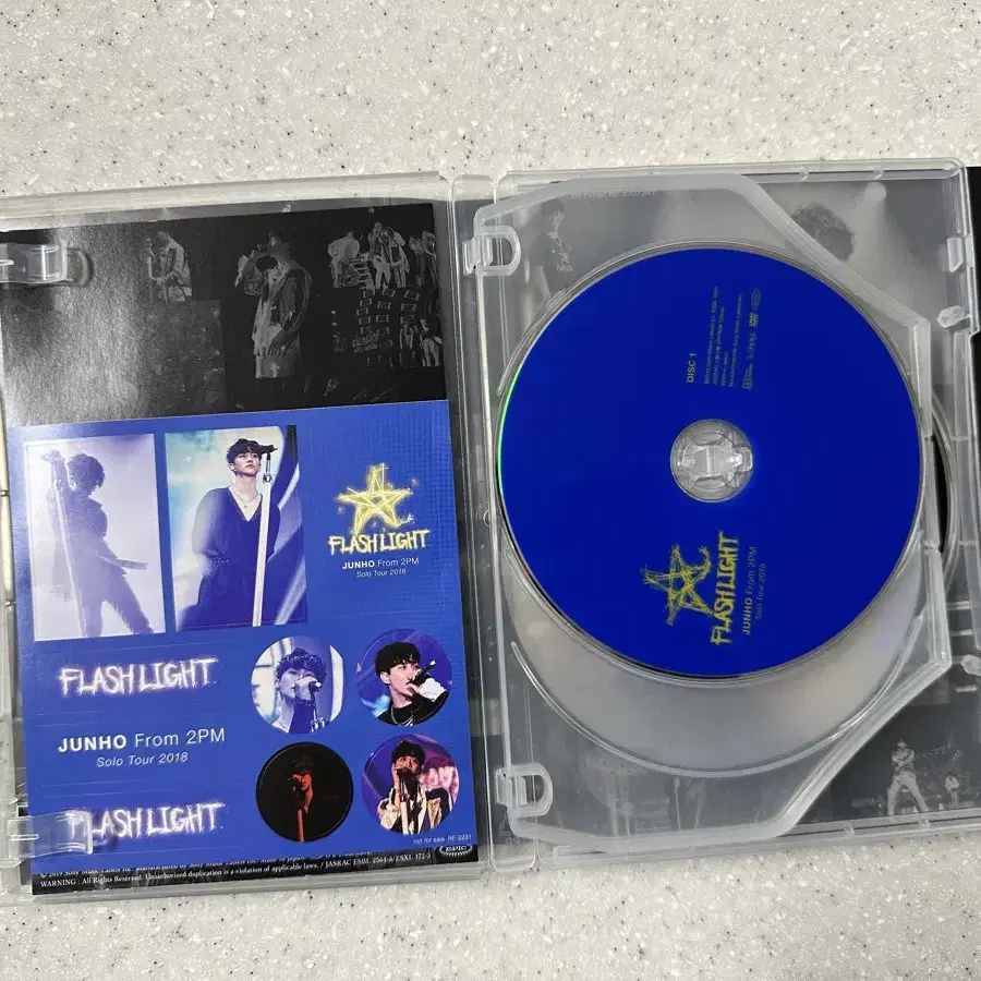 준호 flashlight 플래시라이트 DVD 초회한정생산반