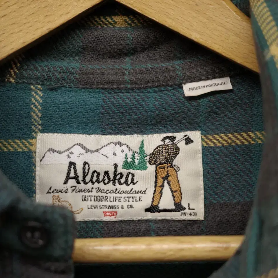 80s Levis Alaska Flannel Shirts