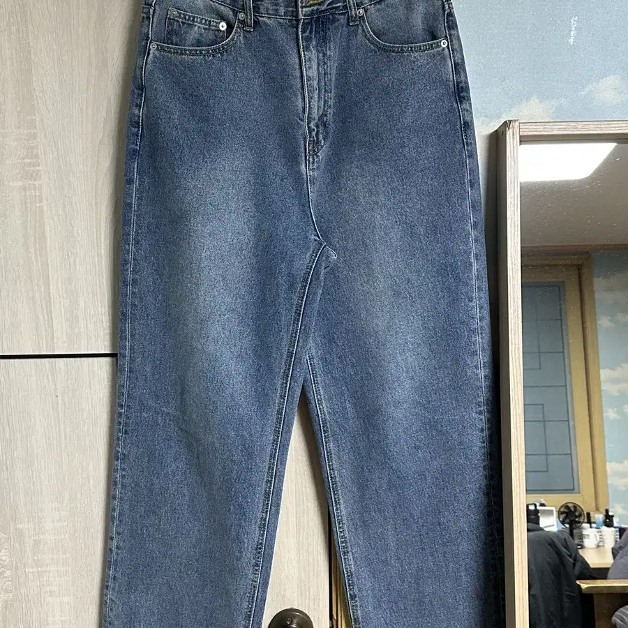 (30) 브랜디드 EXTRA WIDE DENIM MEDiUM BLUE