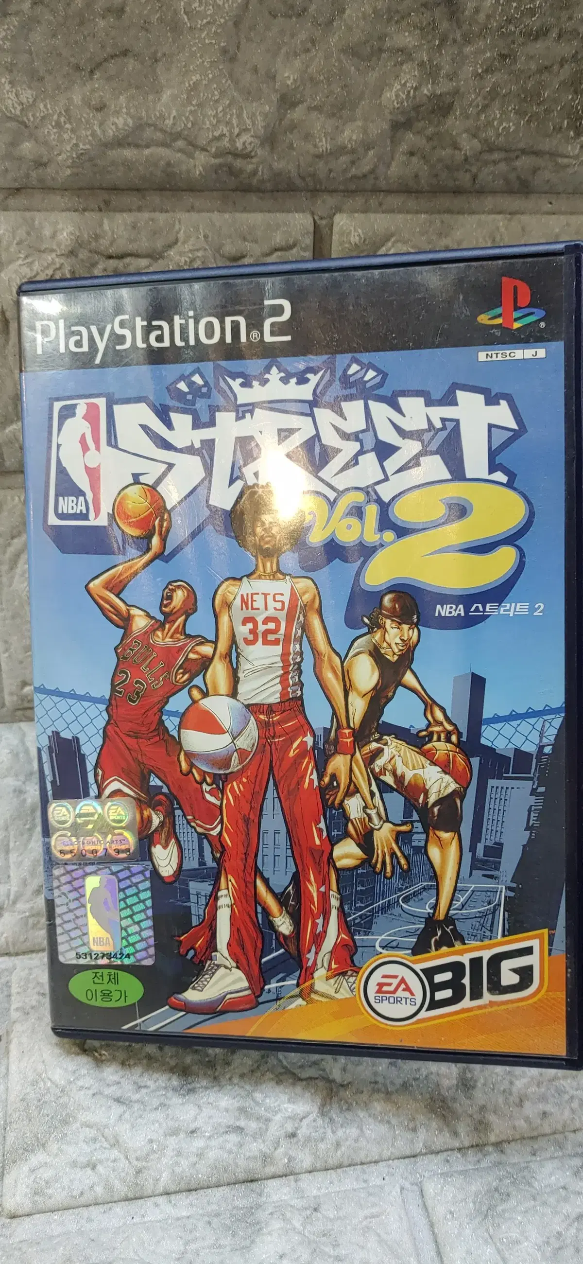 ps2 한국정발  NBA 스트리트2