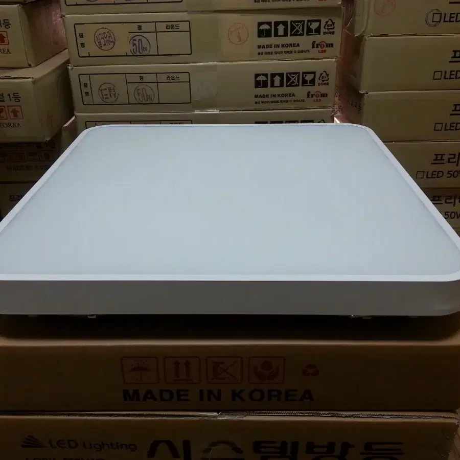 국산 슬림led거실100w 60000원