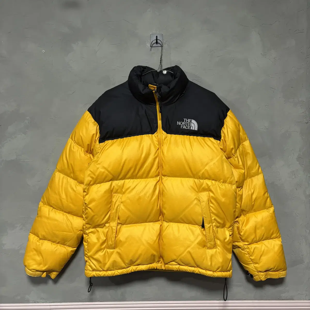 The North Face 700 Nubby Goose Down Puffer Yellow