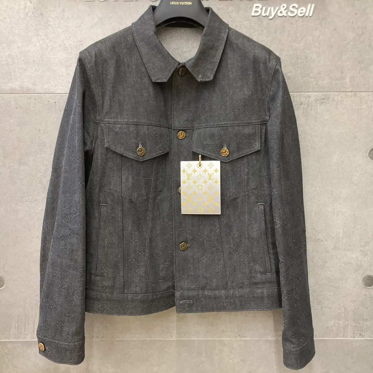 Louis Vuitton Monogram Denim DNA Jacket 1a8x8a-G121703