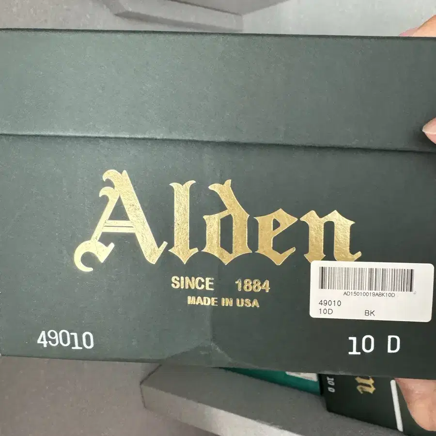 Alden 49010 밀리터리 라스트 10D