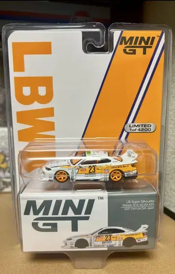 초레어 MiniGT S15 Lbwk 슈퍼 실루엣 실비아 체이스