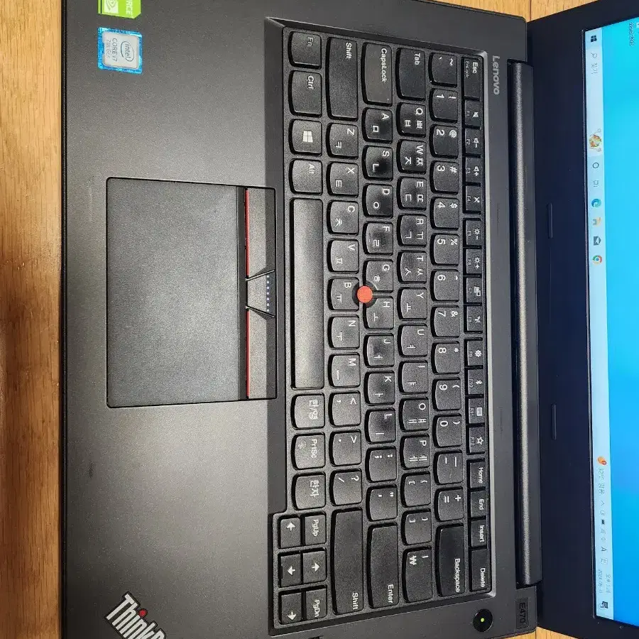 Lenovo 레노버 노트북 i7 7세대 씽크패드 E470 판매합니다