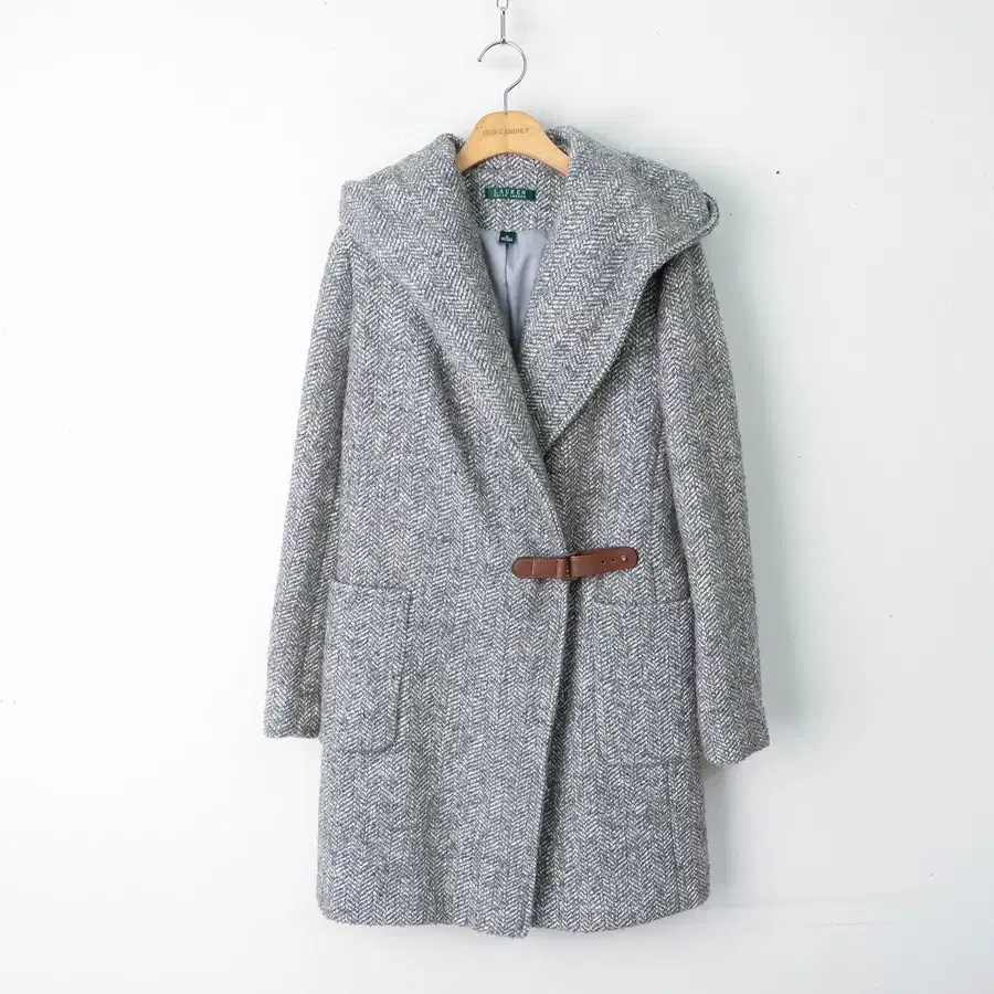 44/Lauren Ralph Lauren Cotton and wool coat