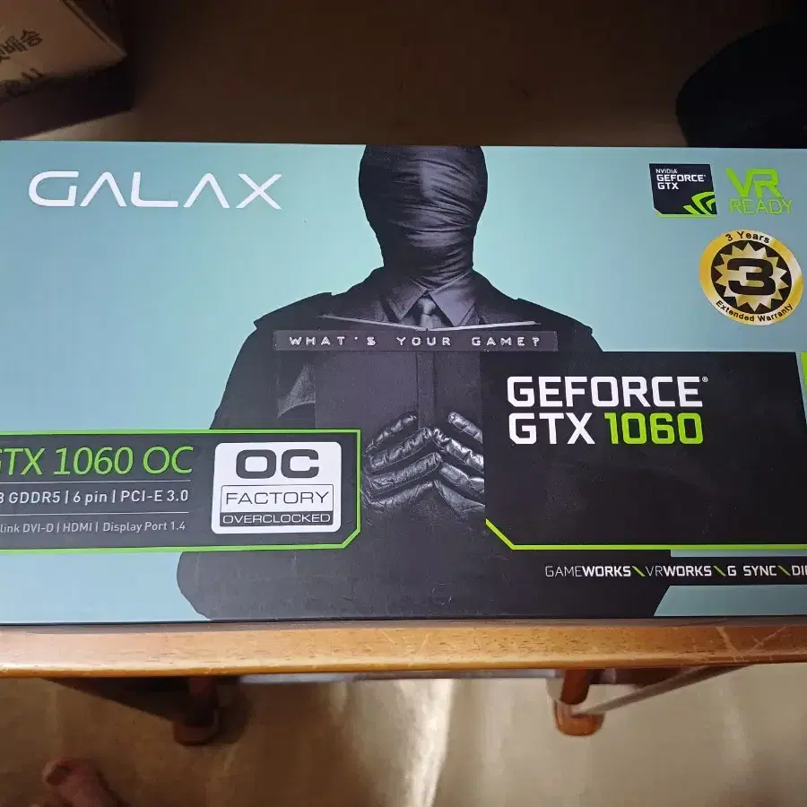 그래픽카드 GTX 1060 6gb