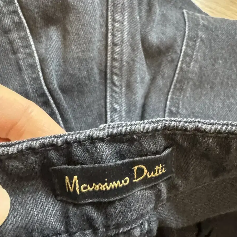 massimo dutti 마시모뚜띠 블랙데님