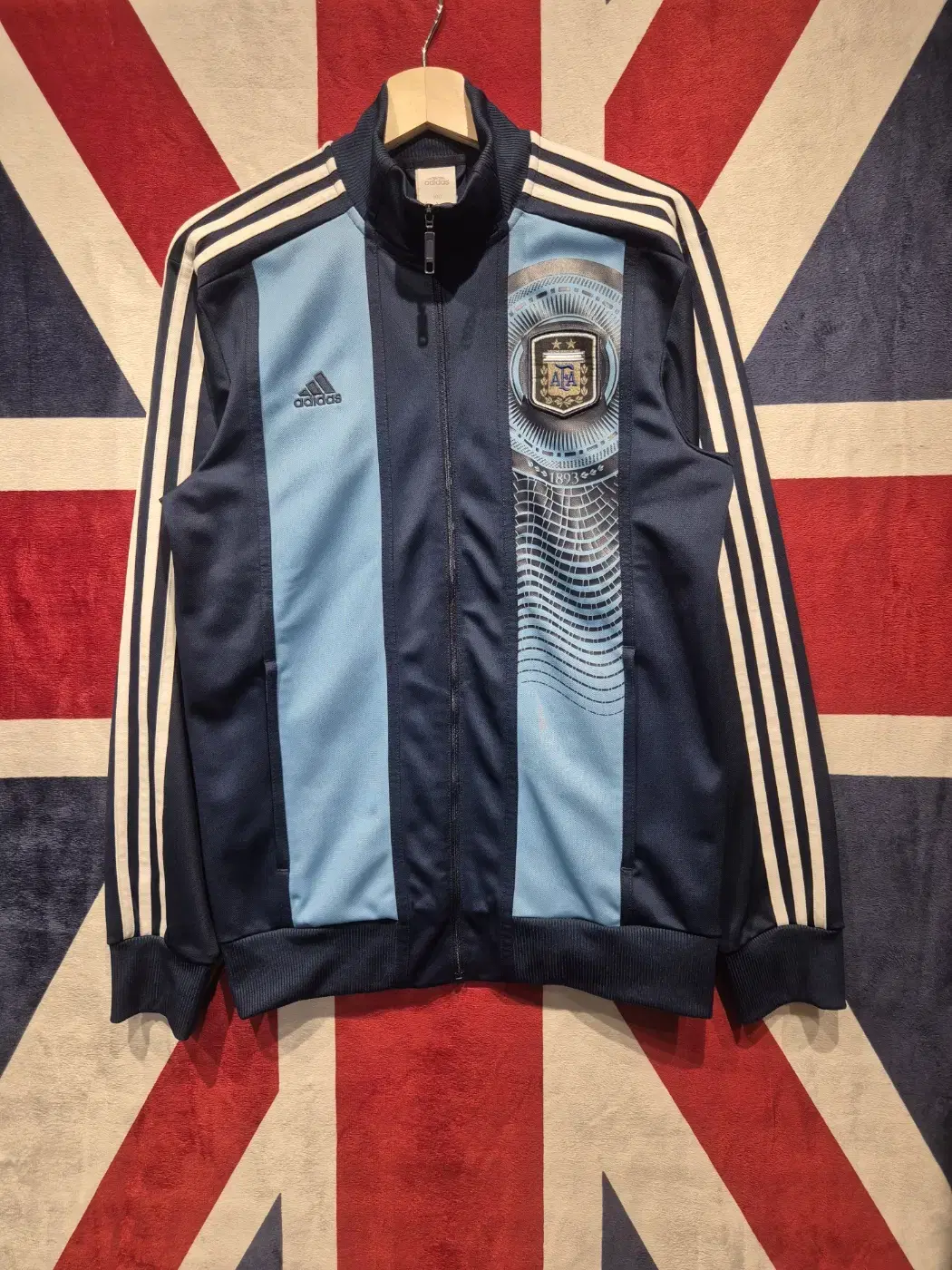 [100] Adidas Argentina 11-12 Season Track Top Jersey