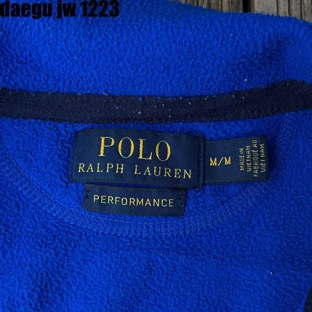 M 100- POLO KNIT 폴로 후리스 집업