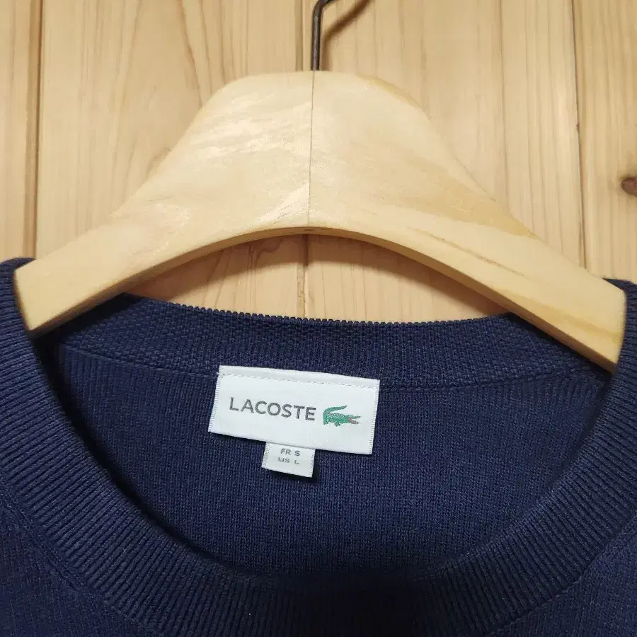 라코스테 LACOSTE 네이비색 니트-L