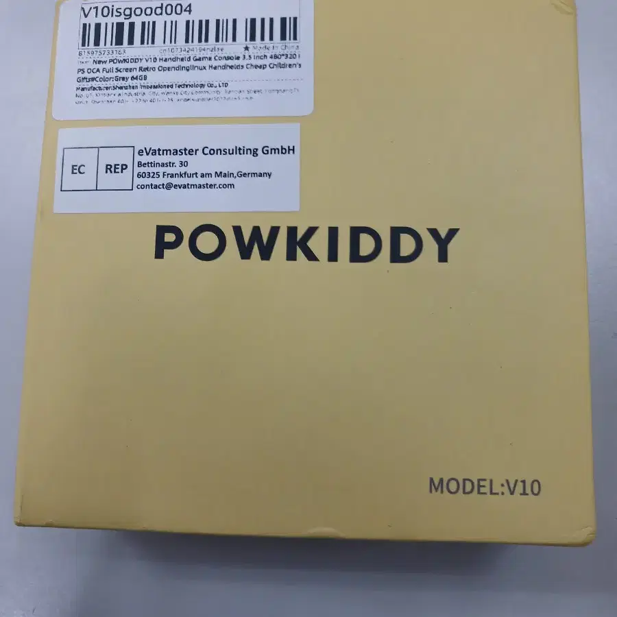 POWKIDDY V10 휴대용 레트로 오락 게임기