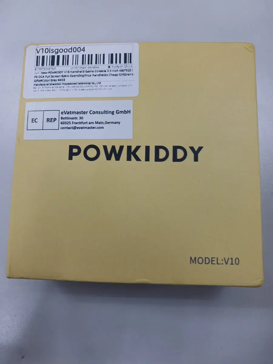 POWKIDDY V10 휴대용 레트로 오락 게임기