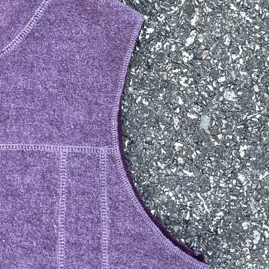 Purple Wool Vest