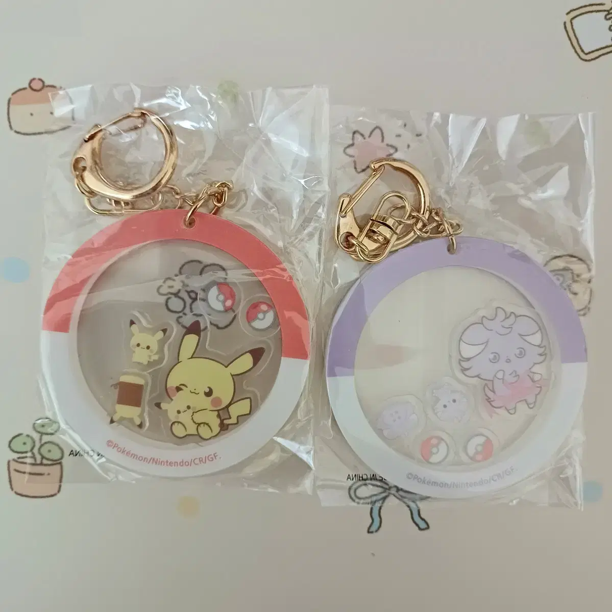 Pokémon pop up Gacha Shake acrylic keyring Collection Nyasper