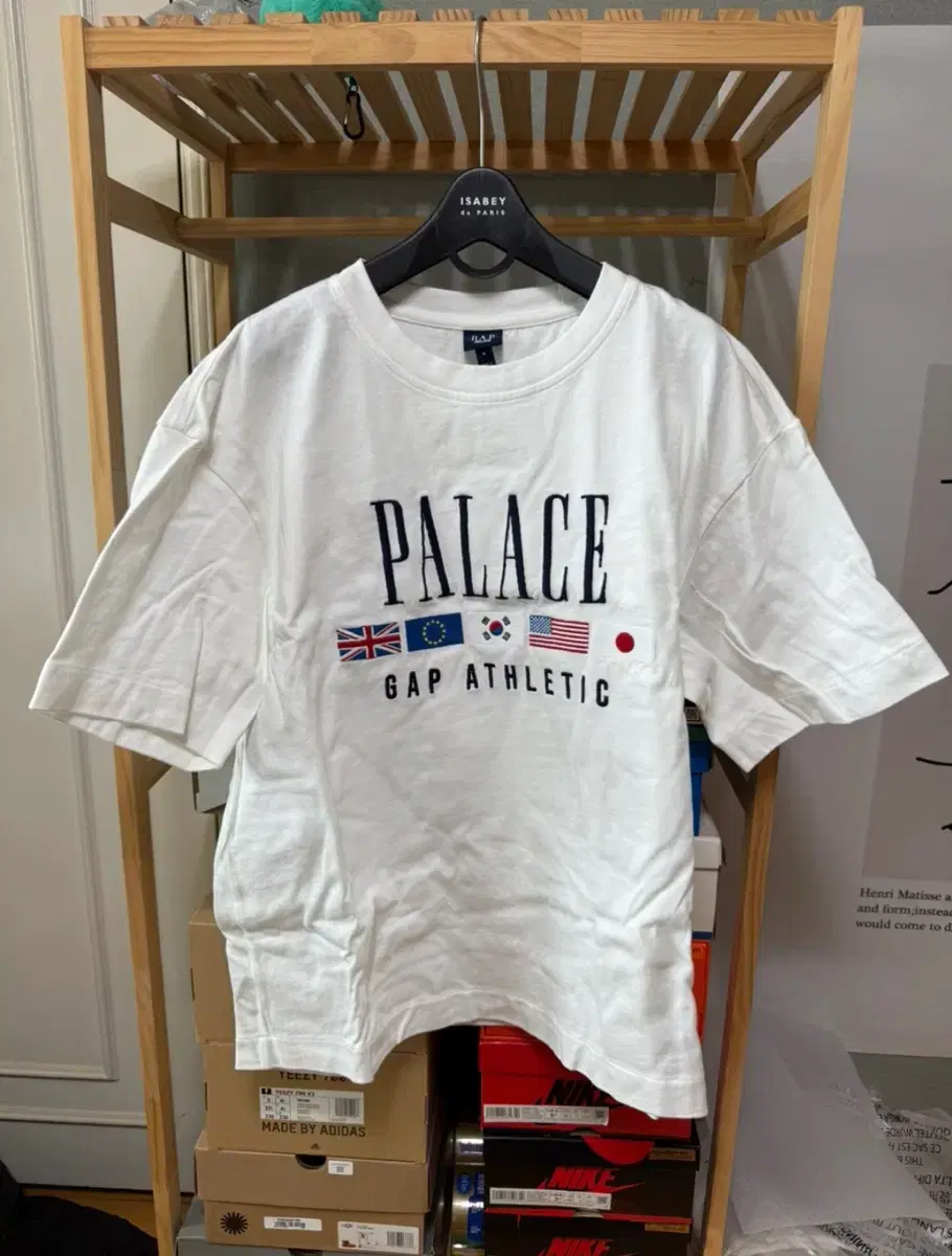 Pallas x Gap Heavy Jersey T-Shirt White - 24SS size M