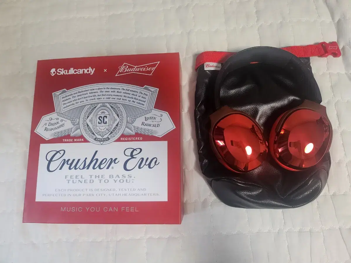 [Nearly New] Skullcandy Crusher Evo - Bluetooth Headphones for sale.