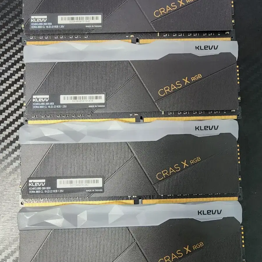 ddr4 3600 cl18 램 8gx4 총32g