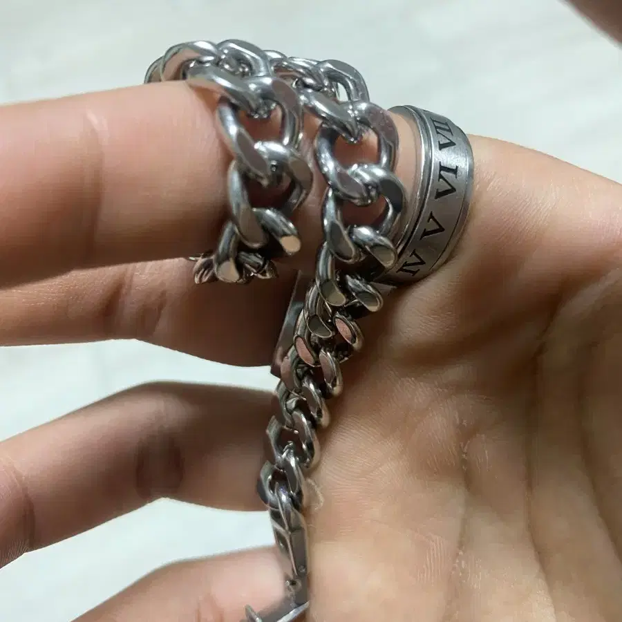 (19cm) 체인 팔찌 CHAIN BRACELET