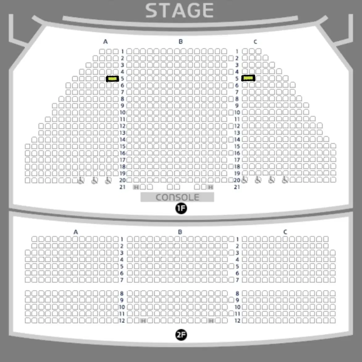 뮤지컬 알라딘 12/29 서경수 VIP 5열 2연석