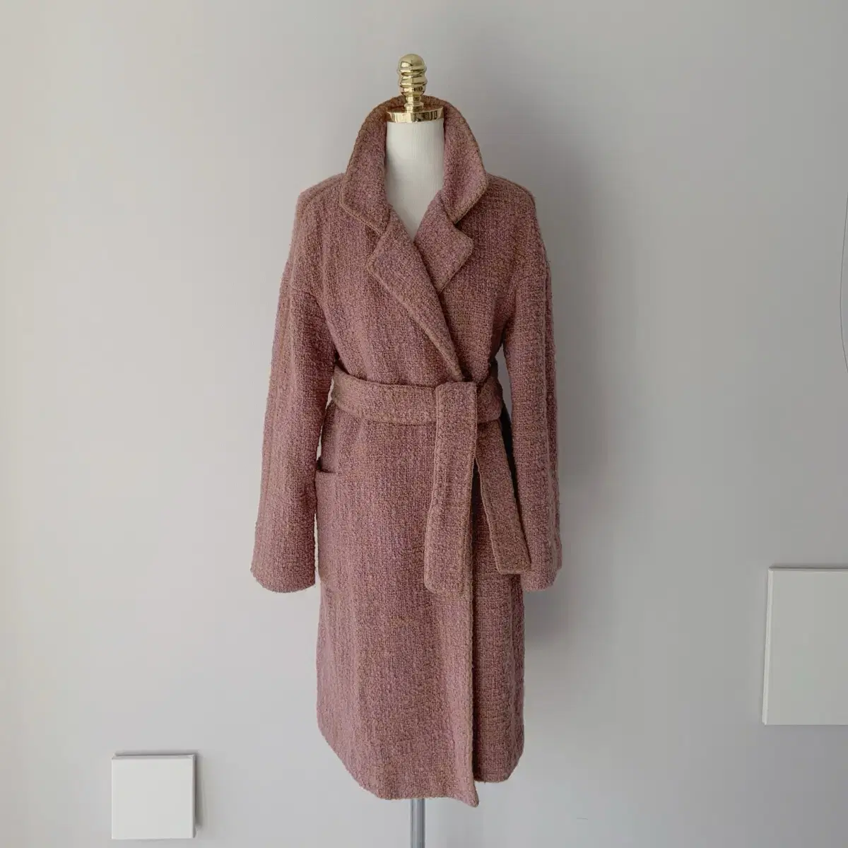 55 Time Belt Coat (96% wool)