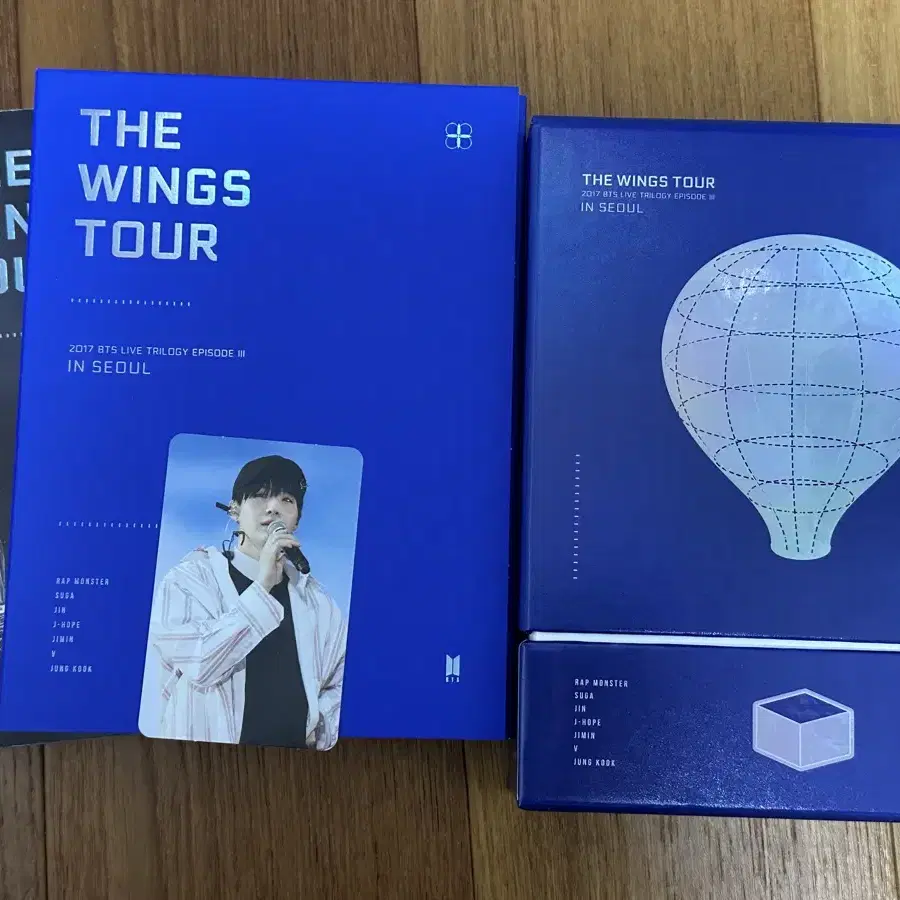 방탄 BTS 윙즈 DVD 슈가 포카 포함