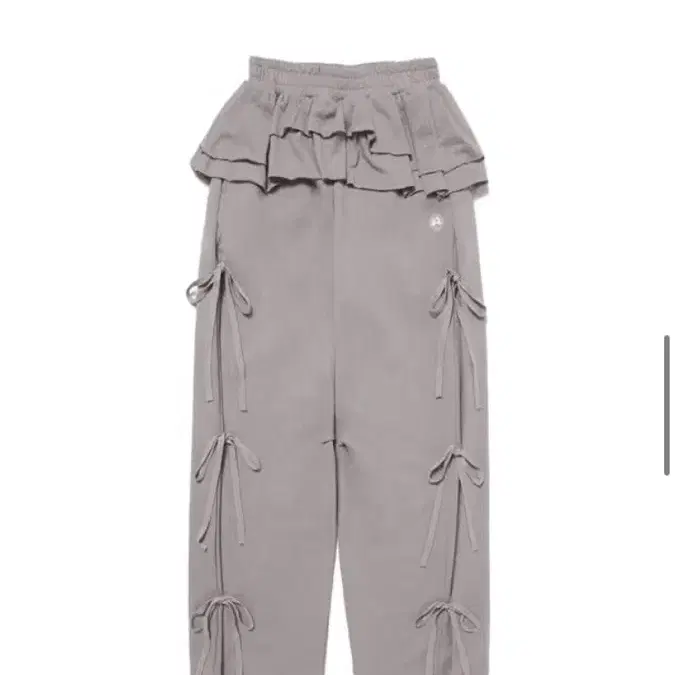 허그유어스킨 Frill skirt jogger pants