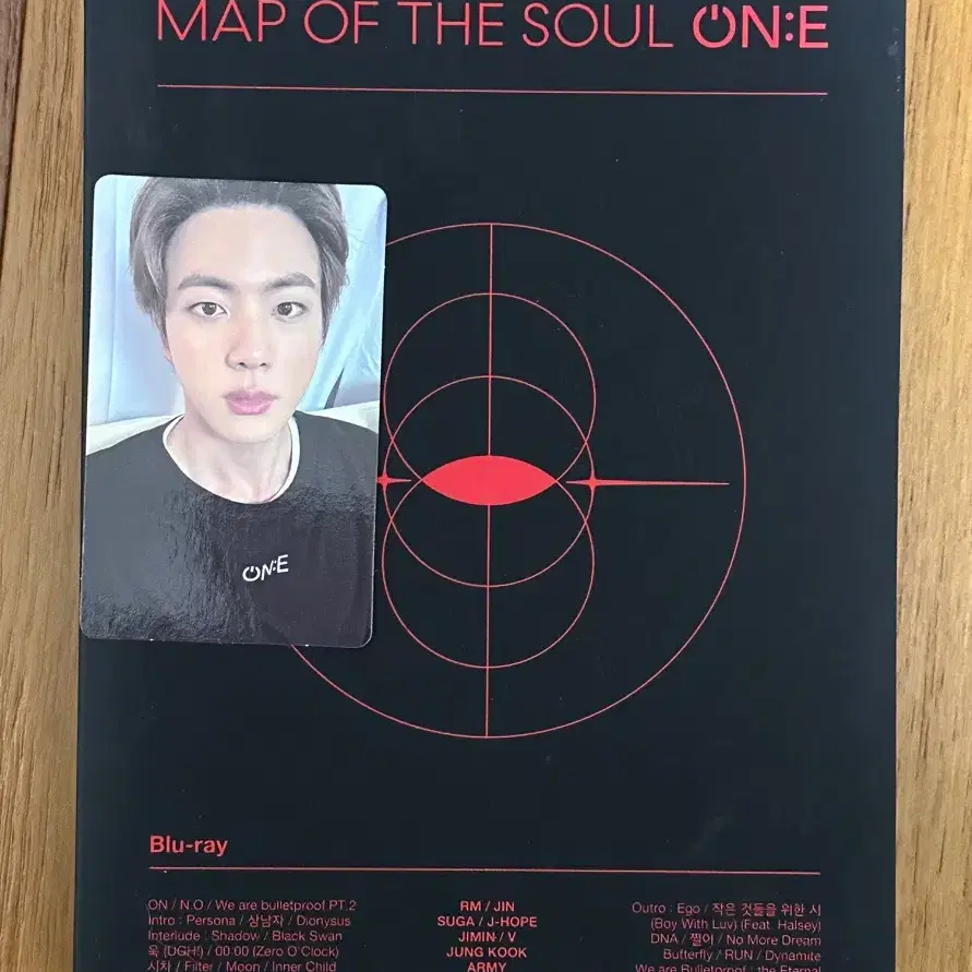 방탄 BTS Map of the Soul 맵더솔 블루레이 진 포카 포함