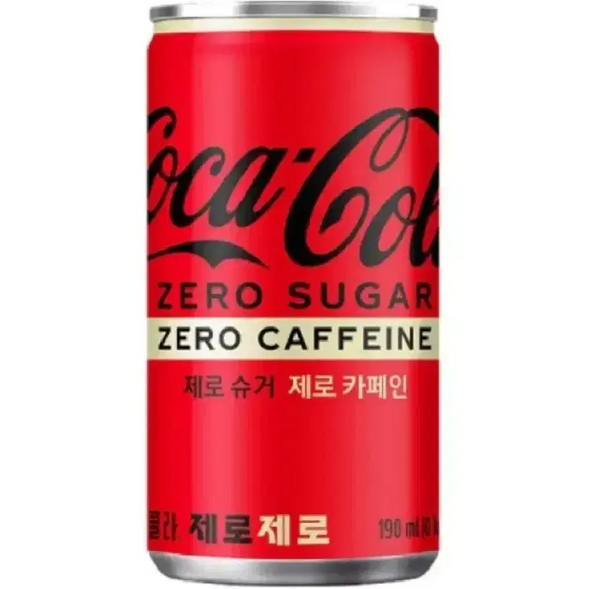 코카콜라 제로제로 190ml 60개 제로슈거 카페인