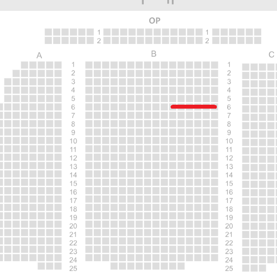 2.1. 뮤지컬 웃는남자 규현 B구역 6열 2연석