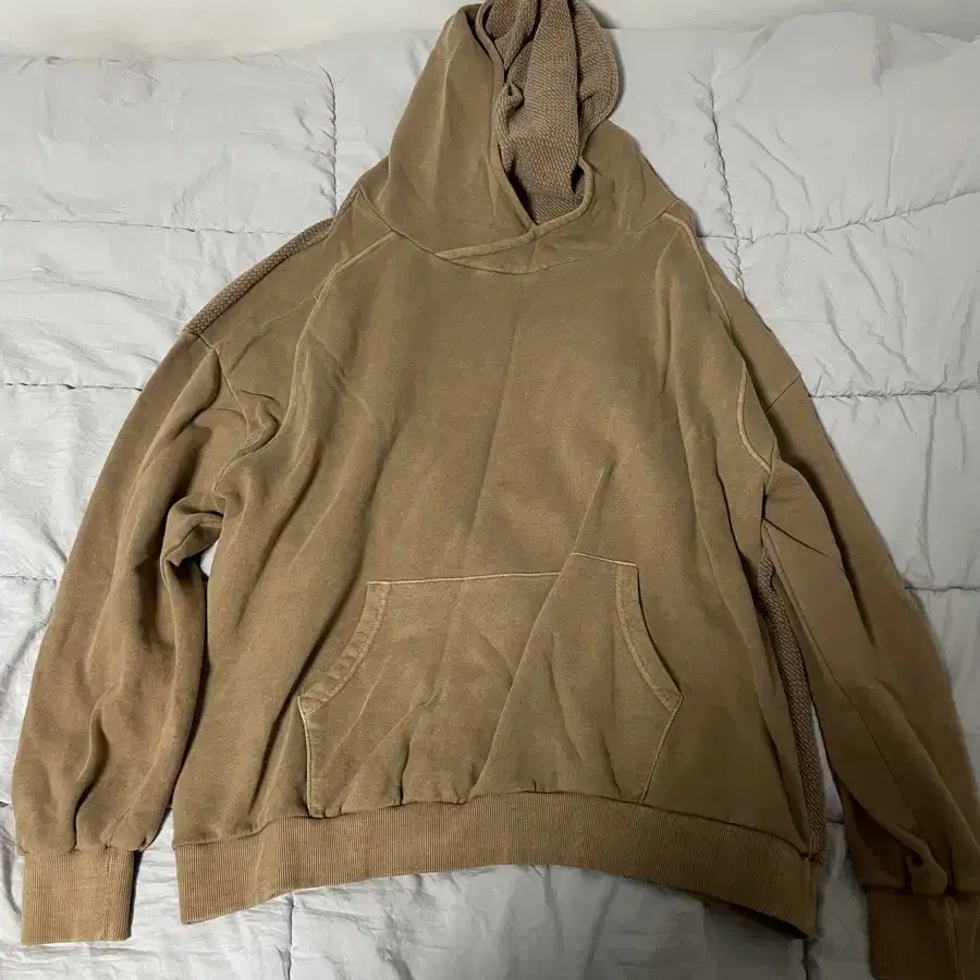 이그노타 core6 washed hoodie camel 후드티 M사이즈