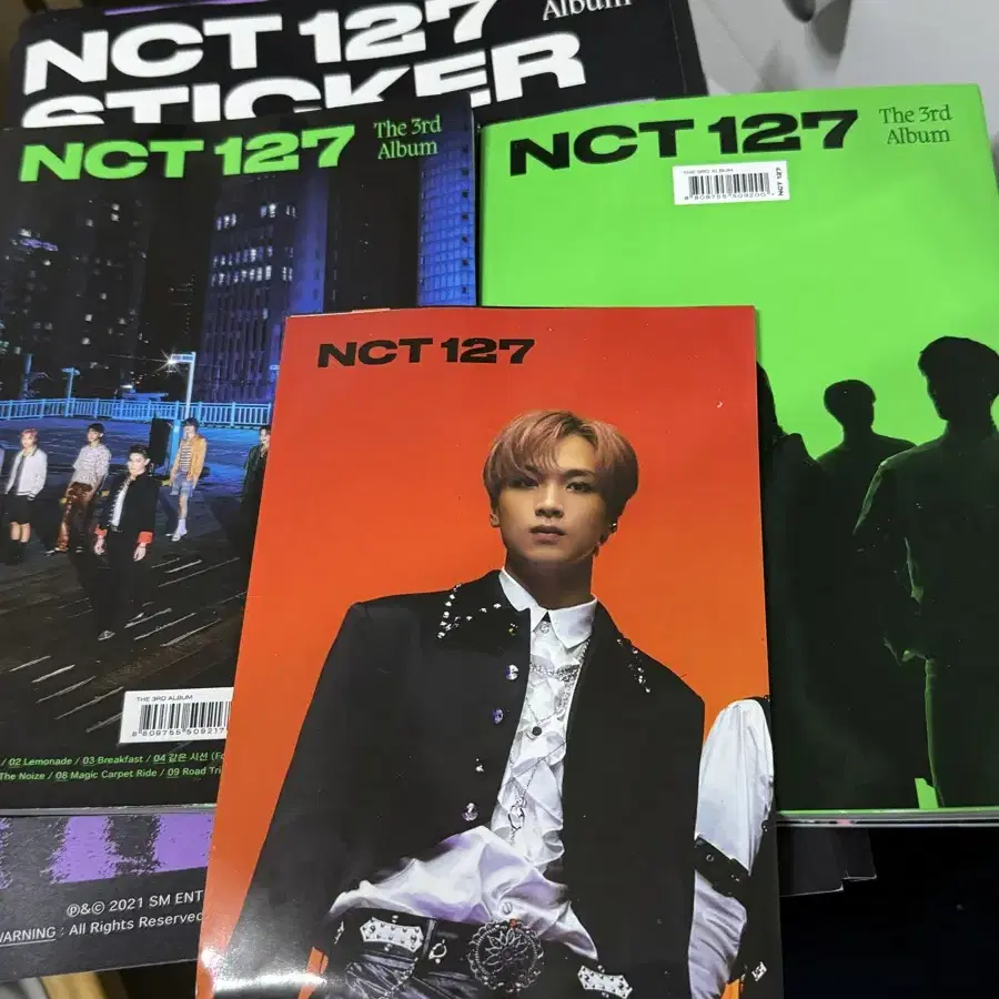 NCT 127 sticker 앨범