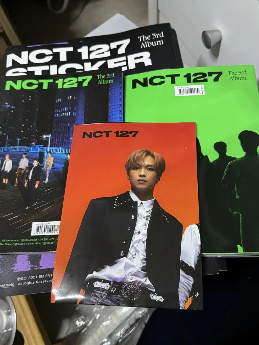 NCT 127 sticker 앨범