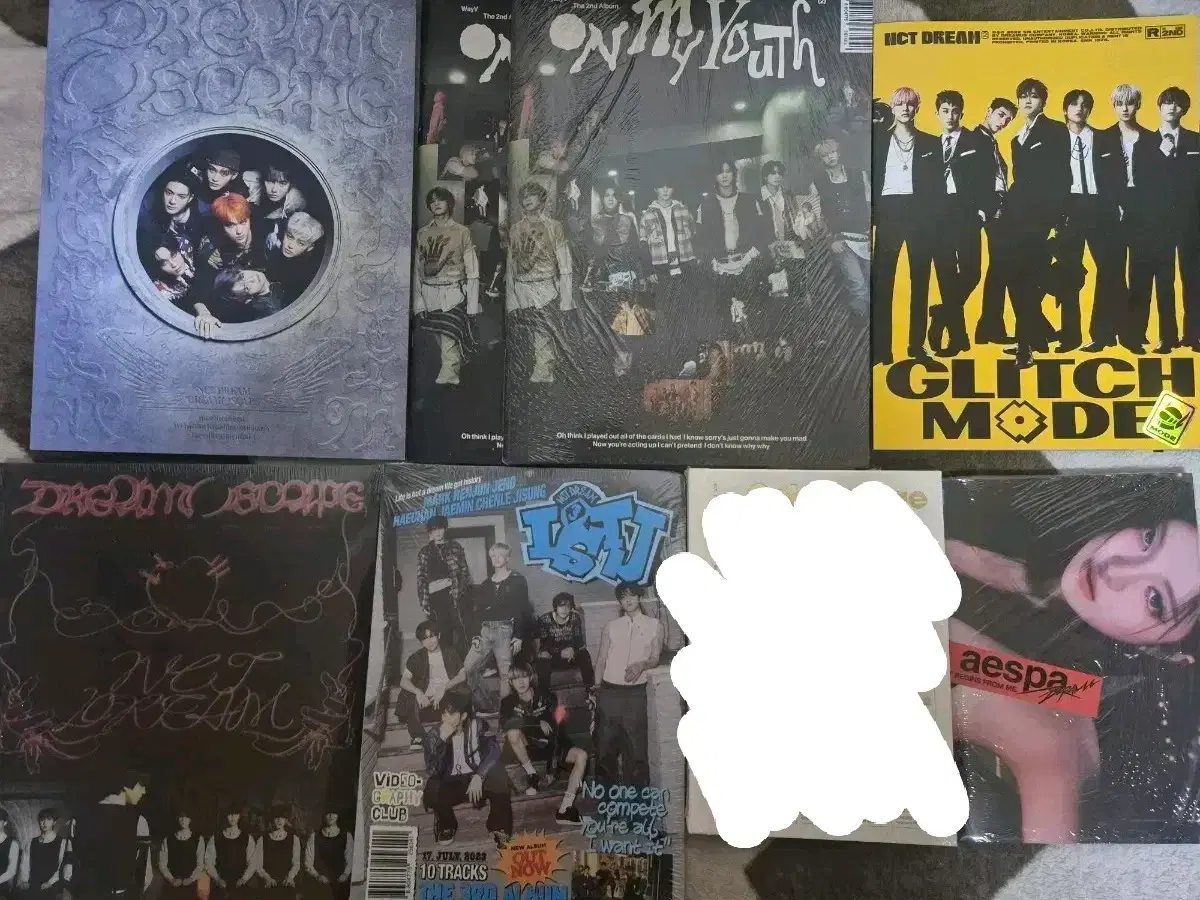 NCT DREAM, NCT 127, WAYV, aespa album wts