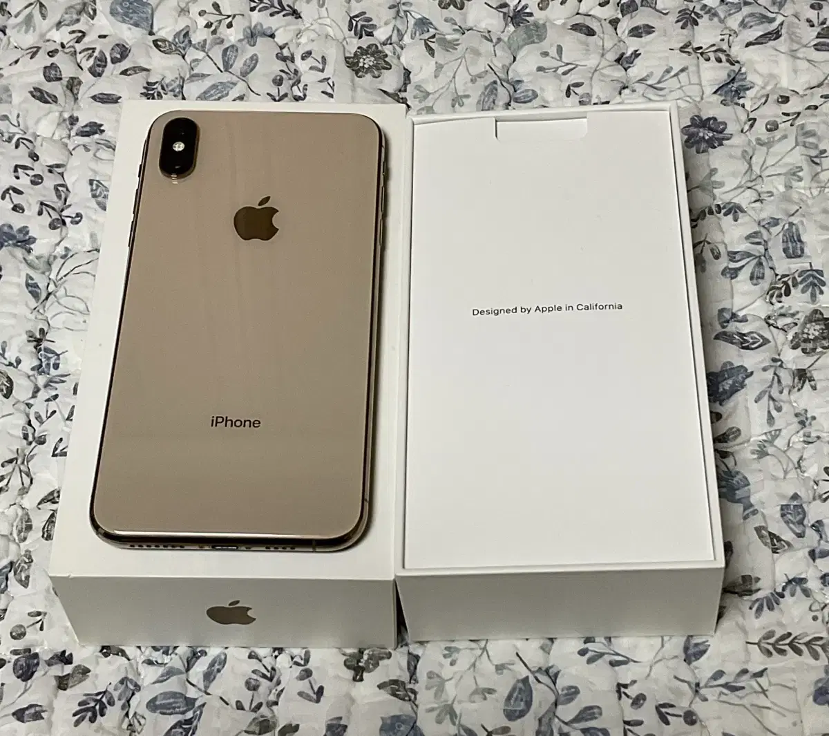 아이폰 xs max 64GB (골드)