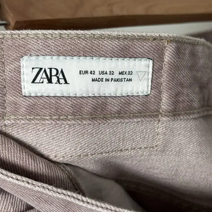 [42] 자라 zara pink denim 와이드 데님 아워레가시 팝니다