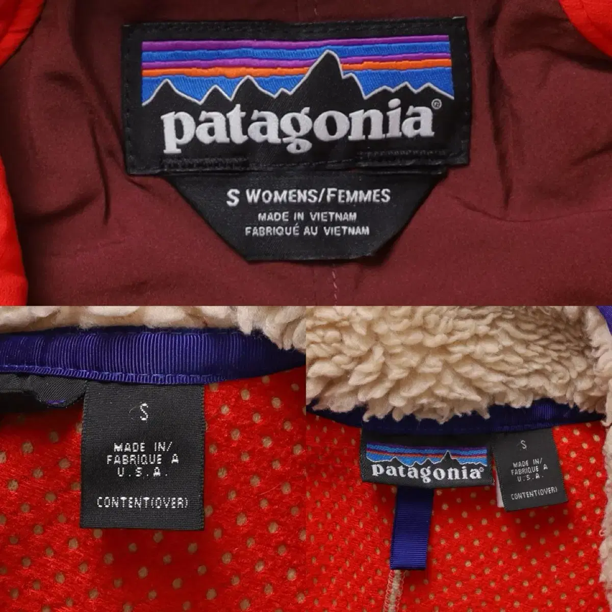 Early 00s USA Patagonia Deep Pile Fleece