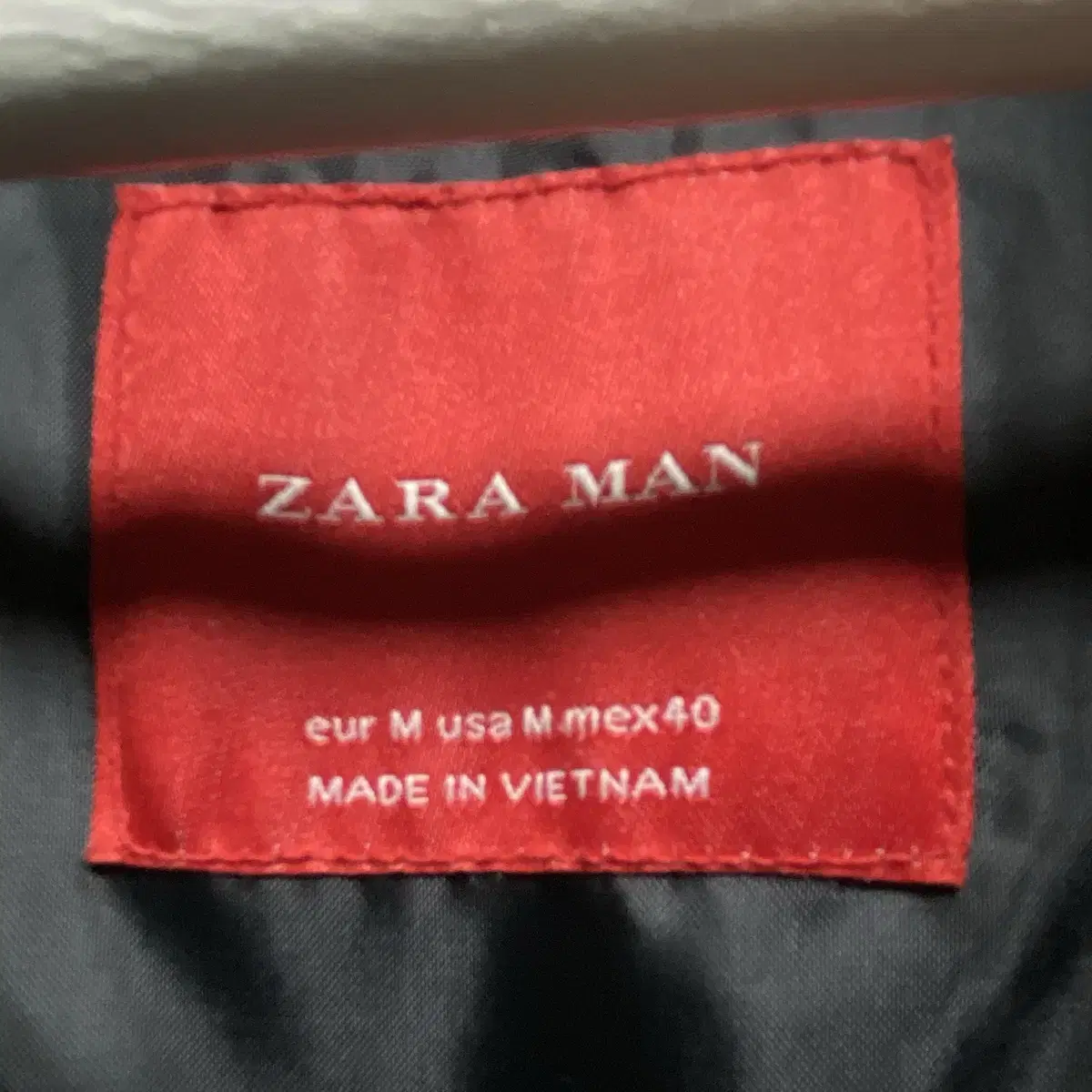 ZARA man 패딩점퍼