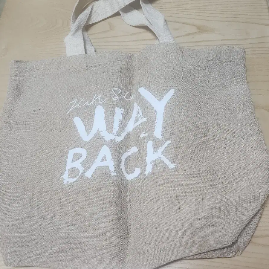 2019 WAY BACK XIA ENCORE CONCERT 에코백 김준수