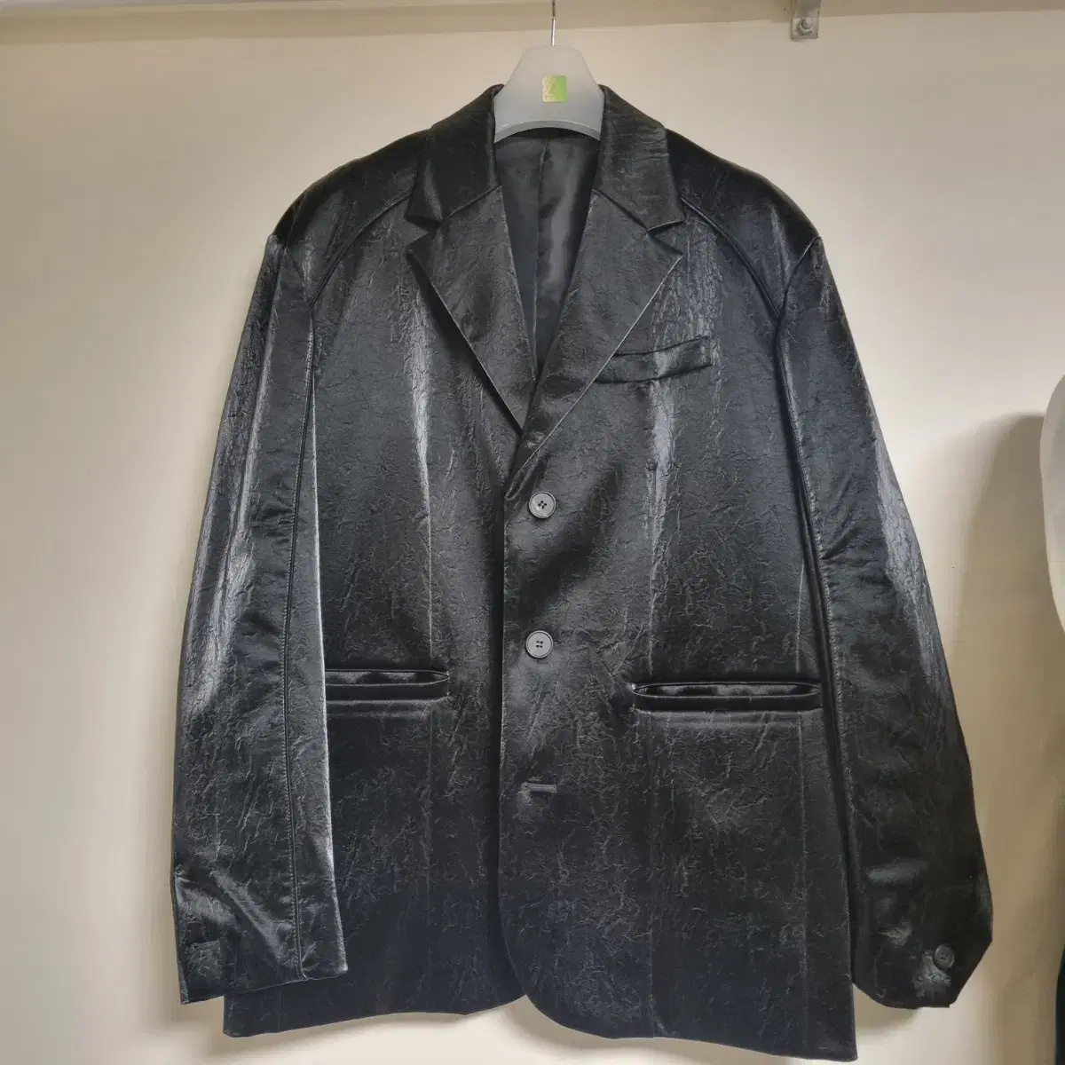 Maison Martin Margiela Crease Leather Jacket for sale