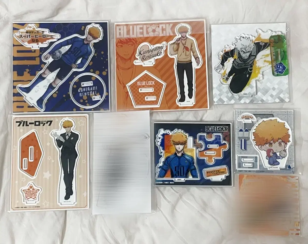 BLUELOCK Kunigami Rensuke acrylic stand Goods Nui Chigirinagi Leo Bachira