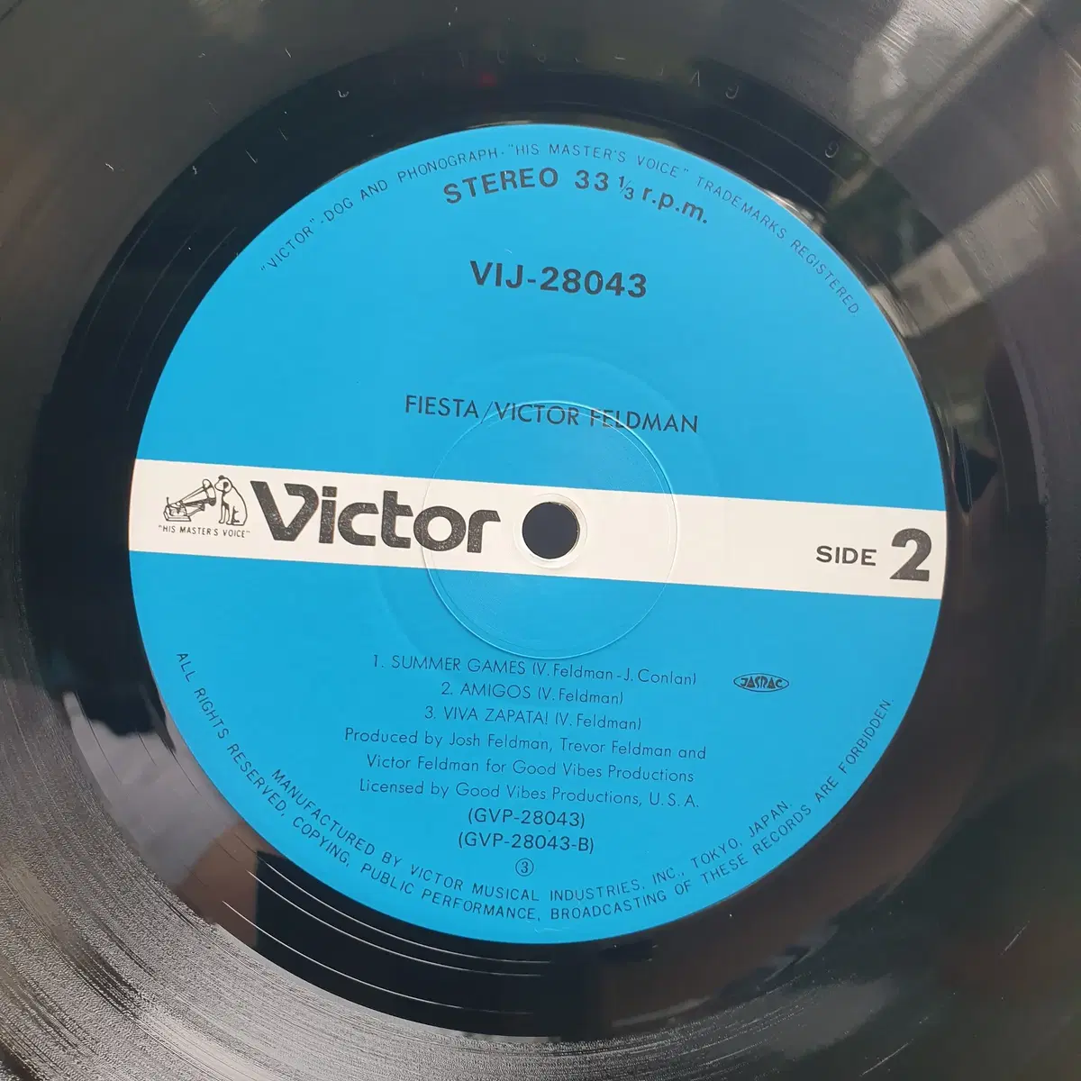 [중고LP]Victor Feldman 'Fiesta'