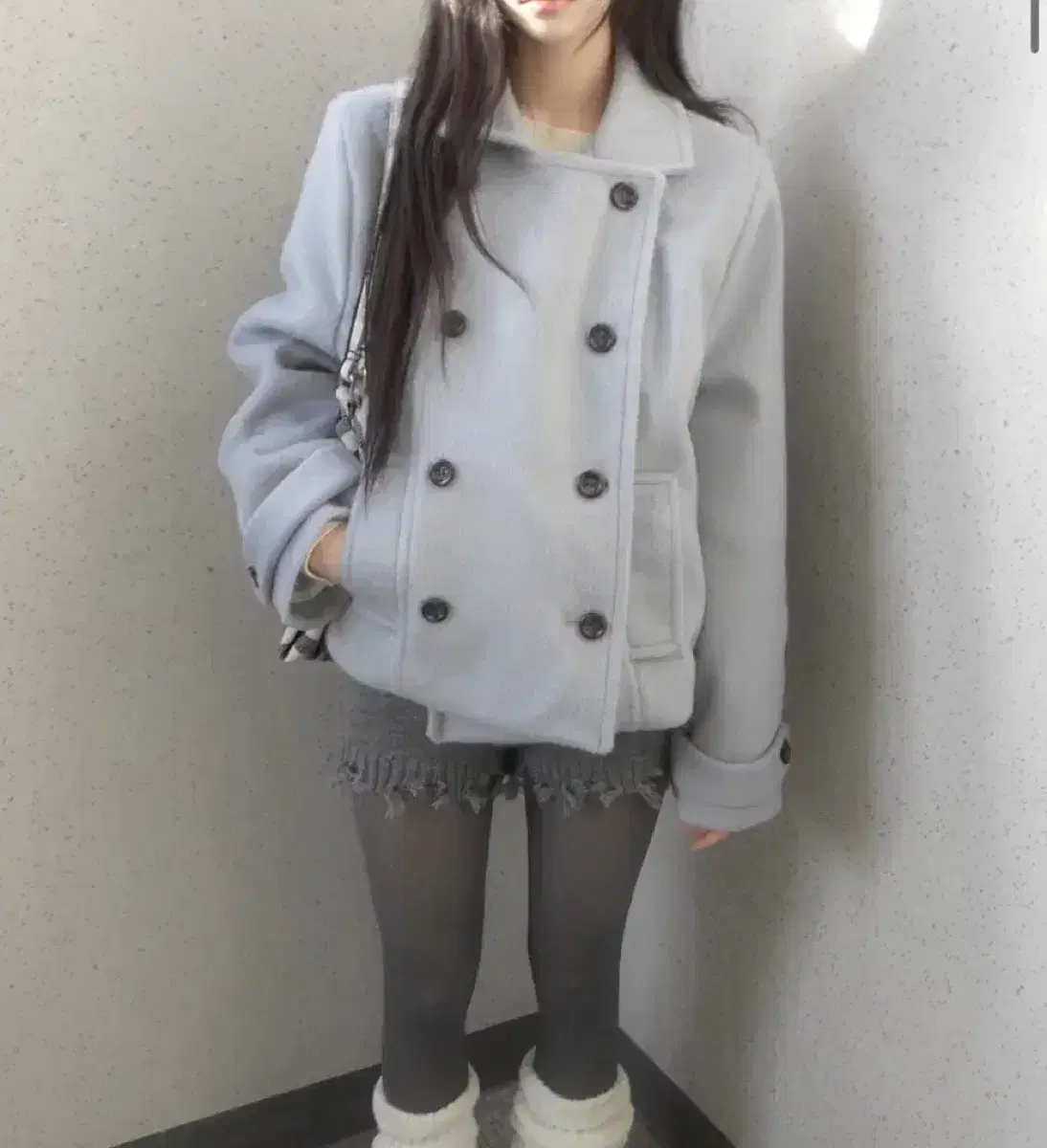 젤레나 코트 / zelena nore double short coat