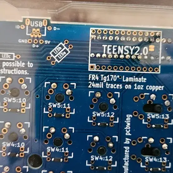 Ergodox 분리 맞춤 키보드