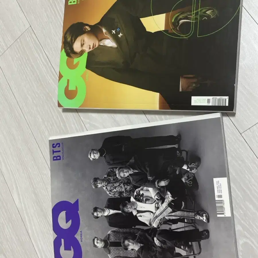 GQ BTS 스페셜 에디션 2권 세트(전체, 슈가)