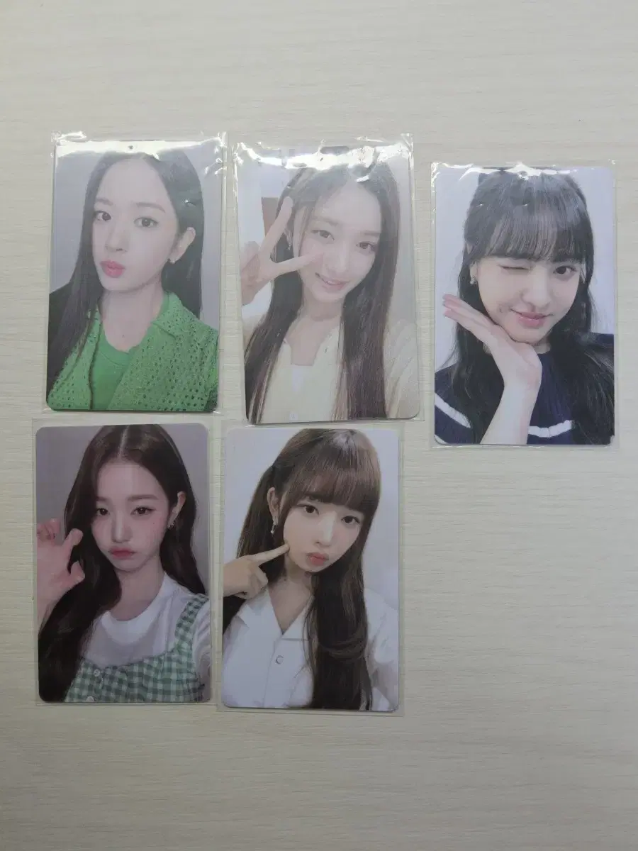 [가격내림]아이브 파파존스 2차 포카(1장당 500원)( 급처